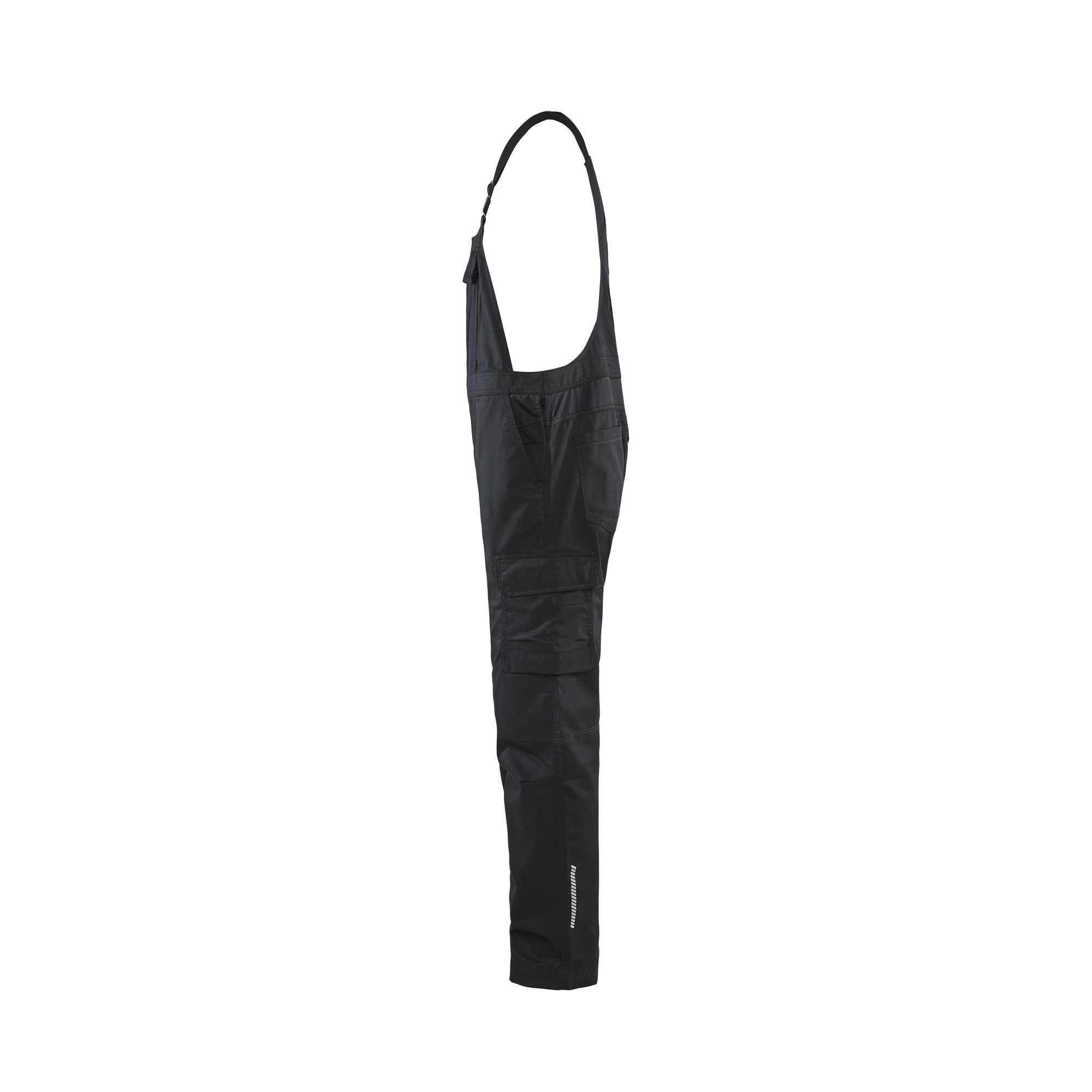 BLAKLADER 26441832 INDUSTRY BIB OVERALL STRETCH Work Bib Trousers Men - twill fabric